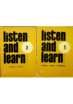 Listen and learn tom 1 i 2