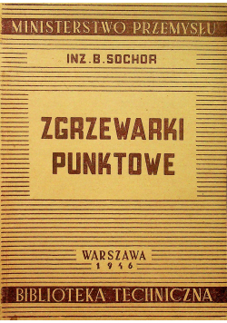 Zgrzewarki punktowe 1946r