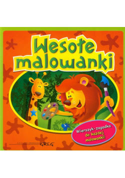 Malowanka.  Blok. Wesołe malowanki