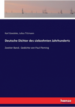 Deutsche Dichter des siebzehnten Jahrhunderts