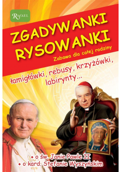 Zgadywanki Rysowanki św. Jan Paweł II i kardynał..