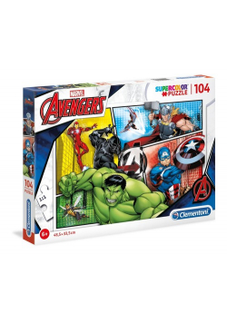 Puzzle Supercolor 104 Marvel Avengers