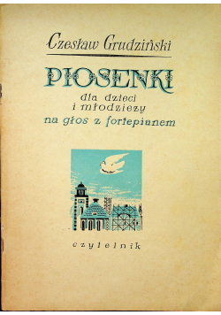 Piosenki dla dzieci i młodzieży na głos z fortepianem