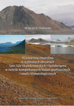 Wieloletnia zmarzlina w wybranych obszarach Tatr Gór Skandynawskich i Spitsbergenu