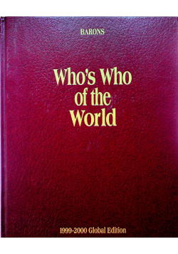 Who s who of the world