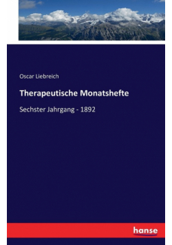 Therapeutische Monatshefte