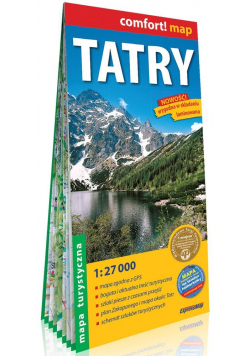 Comfort! map Tatry 1:27 000 mapa w.2019