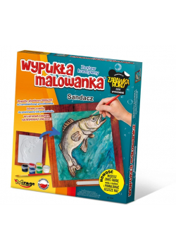 Wypukła Malowanka Ryba - Sandacz