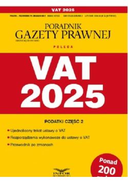 VAT 2025 Podatki Przewodnik po zmianach 2/2025