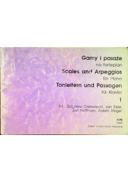 Gamy i pasaże na fortepian