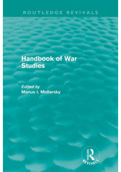 Handbook of War Studies (Routledge Revivals)