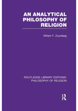 An Analytical Philosophy of Religion