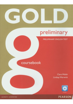Gold Preliminary Coursebook z płytą CD-ROM