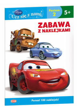 Disney : Ucz się z nami : Auta : Zabawa z naklejkami
