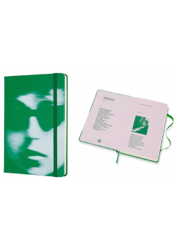 Notes linie L Bob Dylan zielony MOLESKINE