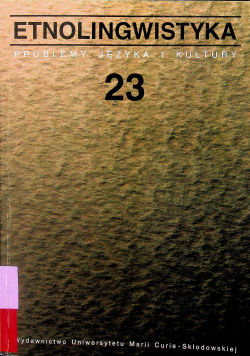 Etnolingwistyka tom 23