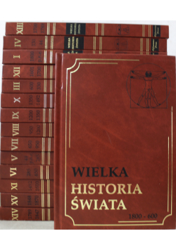 Wielka historia świata Tom od I do XV