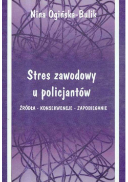 Stres zawodowy u policjantów