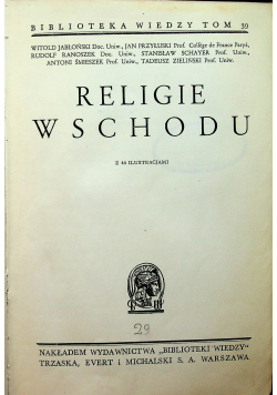 Religie wschodu ok 1939 r.