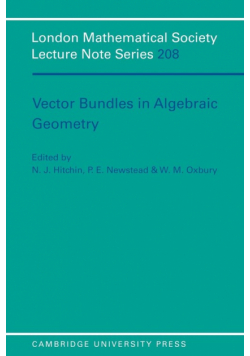 Vector Bundles in Algebraic Geometry