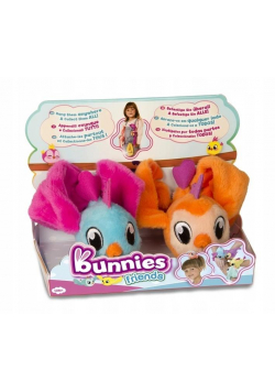 Bunnies friends Ptaszek z magnesem 2-pak