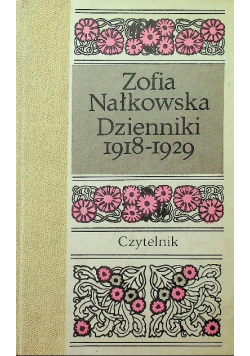 Nałkowska dzienniki 1918 - 1929