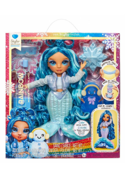 Rainbow High Winter Wonderland Doll- Skyler (Blue)