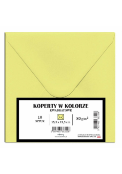 Koperty KW blady żółty 10szt