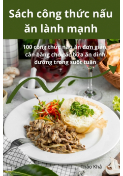 Sách công thức nấu ăn lành mạnh