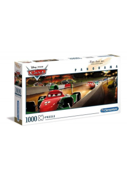 Puzzle 1000 The Art of Collection Panorama Disney Cars