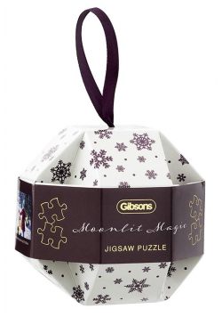 Puzzle 200 Magiczne święta bombka na choinkę G3