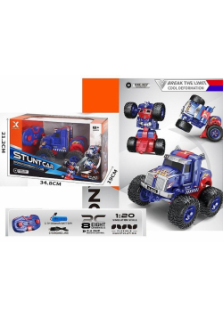 Auto R/C transformujące 1:20 z ładowarką