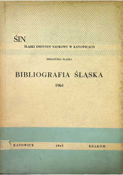Bibliografia Śląska