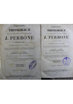 Praelectiones Theologicae 2 tomy