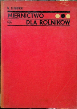 Miernictwo dla rolników