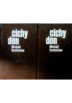 Cichy Don 4 tomy 2 książki