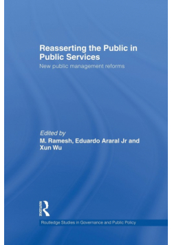 Reasserting the Public in Public Services