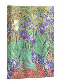 Notatnik linia Van Gogh's Irises midi