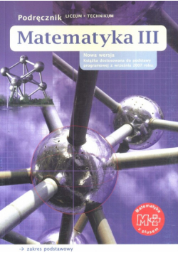 J. - Matematyka z plusem 3 Podręcznik