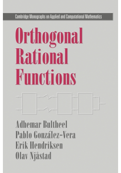 Orthogonal Rational Functions