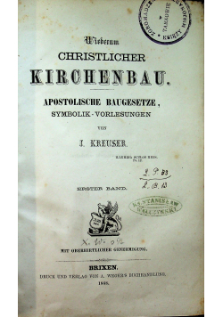 Christlicher kirchenbau 1868 r.