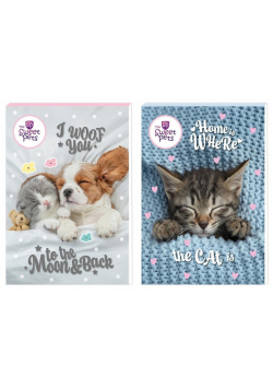 Notes A6/30K z poddrukiem The sweet pets (12szt)