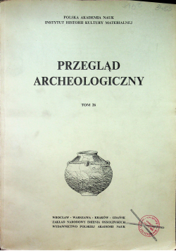 Przegląd archeologiczny tom 26