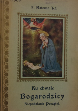 Ku chwale Bogarodzicy Niepokalanie Poczętej, 1935 r.