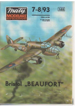 Mały modelarz Nr 7 i 8 / 93 Bristol Beaufort