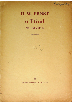 6 Etiud na skrzypce
