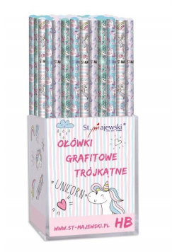 Ołówek trójkątny HB Unicorn (72szt)