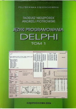 Język programowania Delphi Tom 1