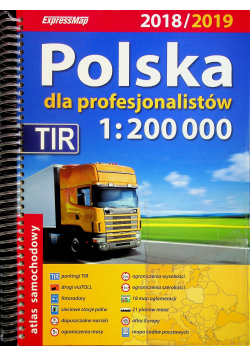 Polska dla profesjonalistów Atlas samochodowy TIR
