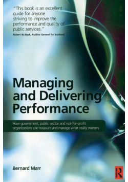 Managing and Delivering Performance
